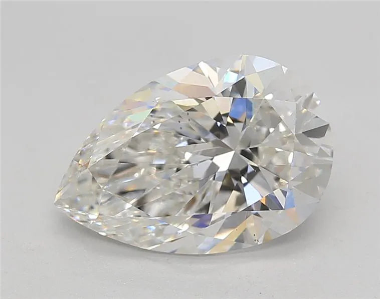 3.03ct Pear Lab Grown Diamond (Colour G, Clarity VS2, GIA Certified)