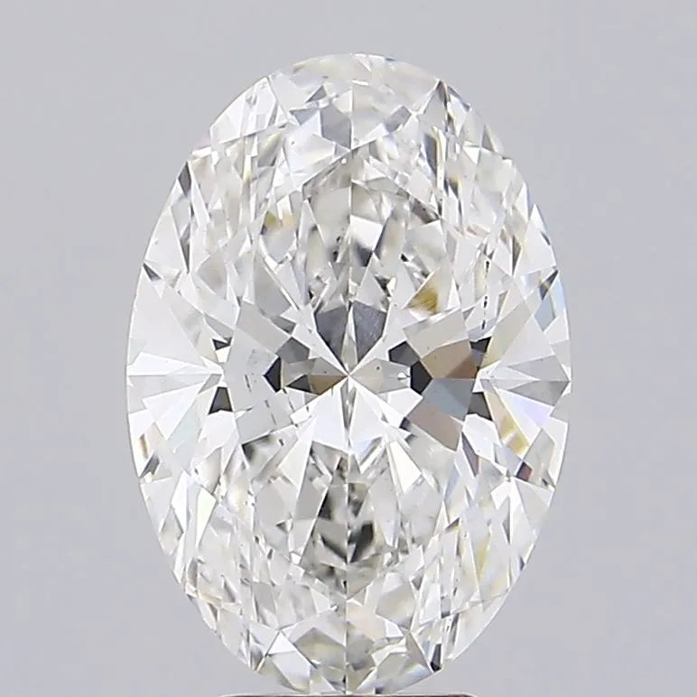 5.20ct Oval Lab Grown Diamond (Colour G, Clarity VS2, IGI Certified)
