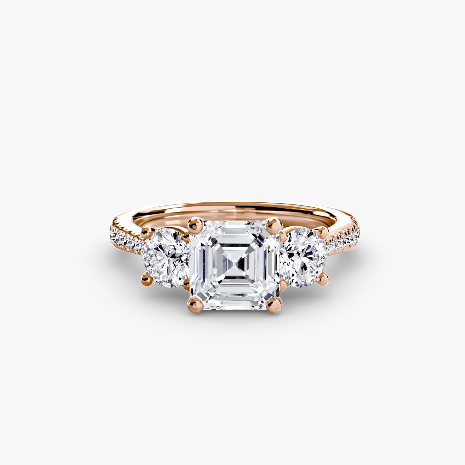 Tres Piedras con Pavé 2