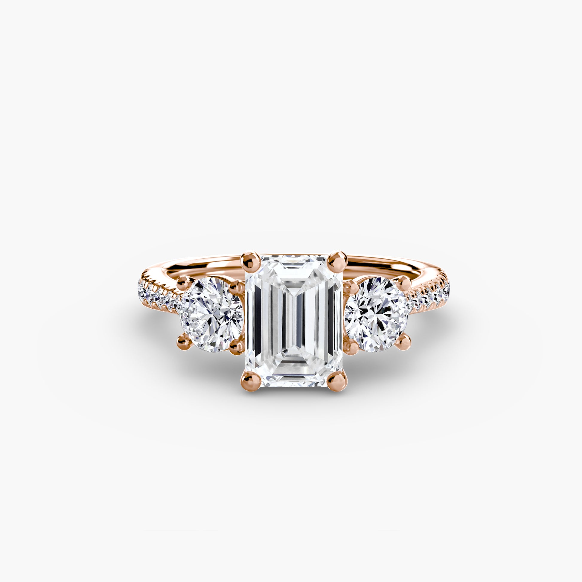 Tres Piedras con Pavé 2