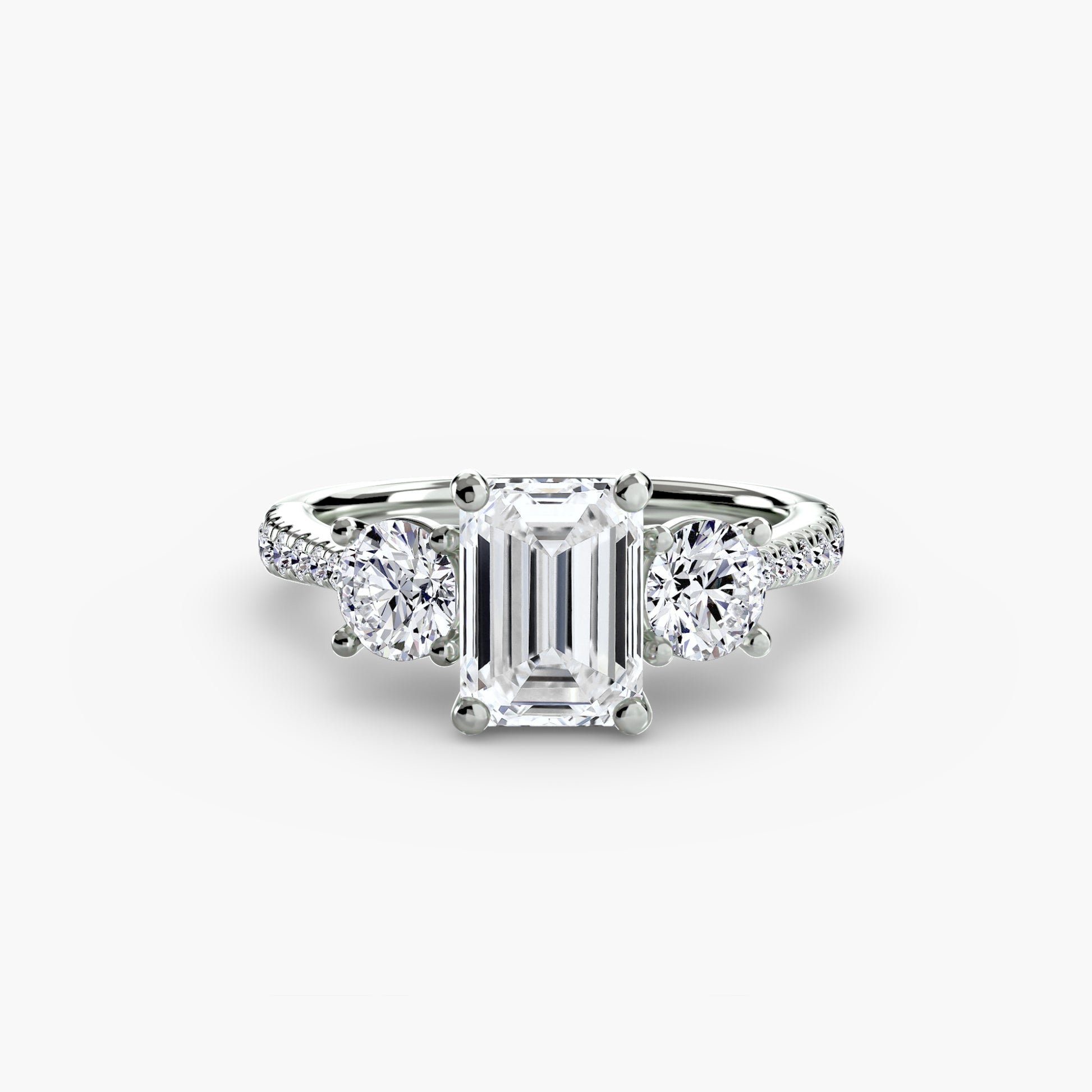 Tres Piedras con Pavé 2
