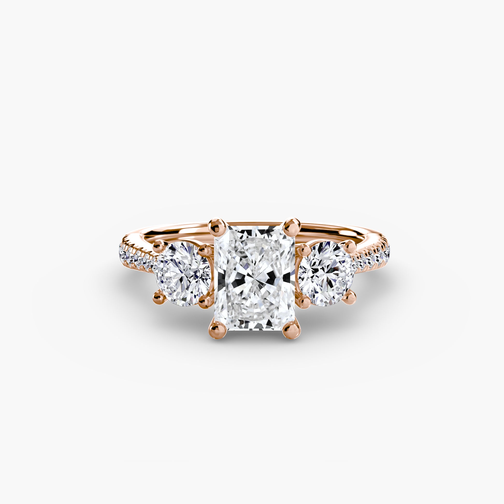 Tres Piedras con Pavé 2