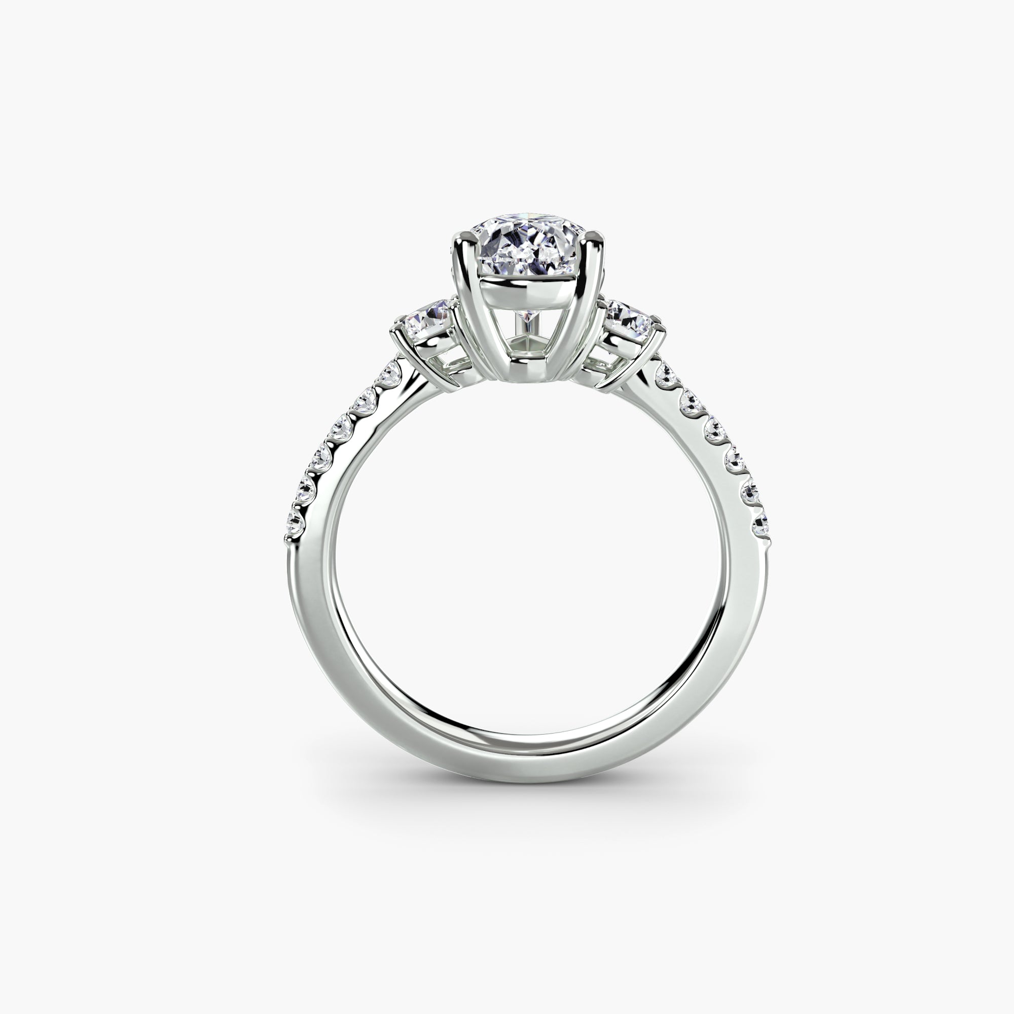 Tres Piedras con Pavé