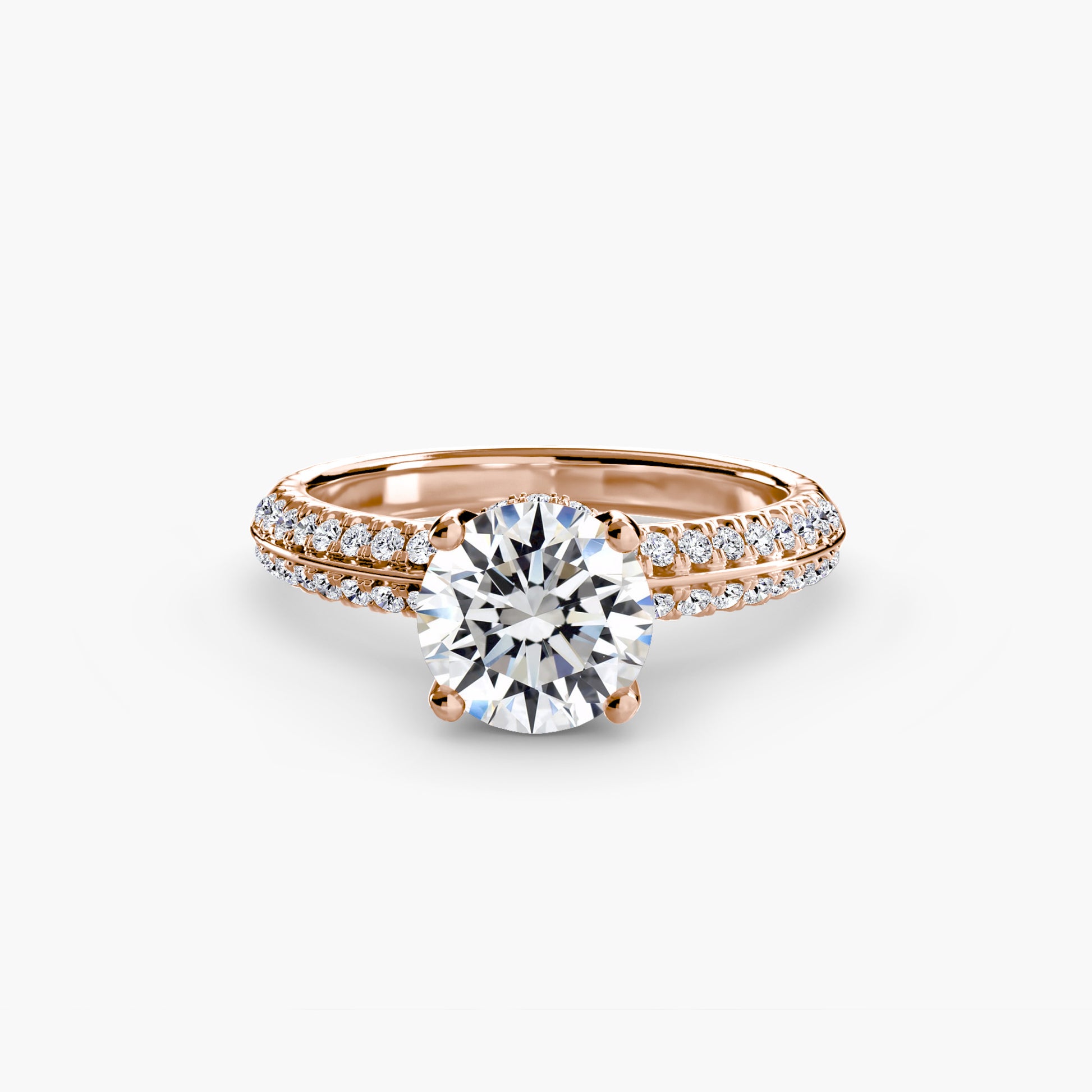 Pavé Doble con Halo Oculto