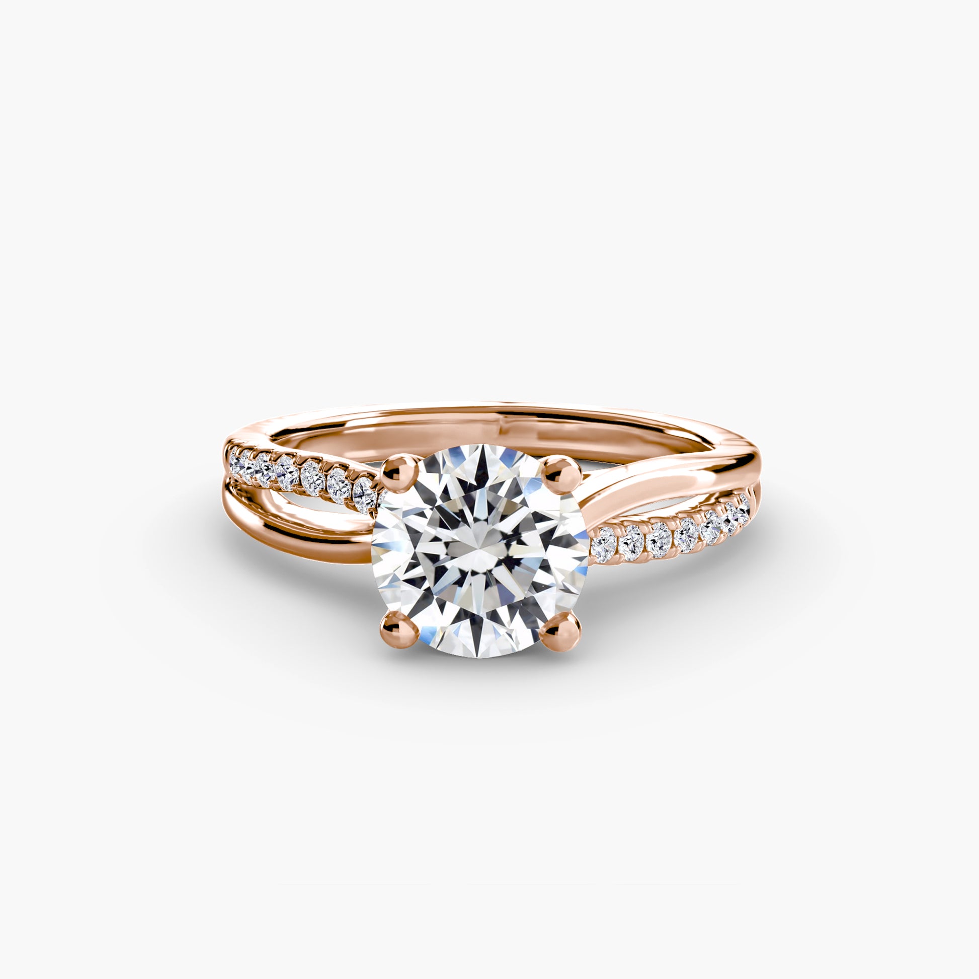 Pavé con Montura Dividida