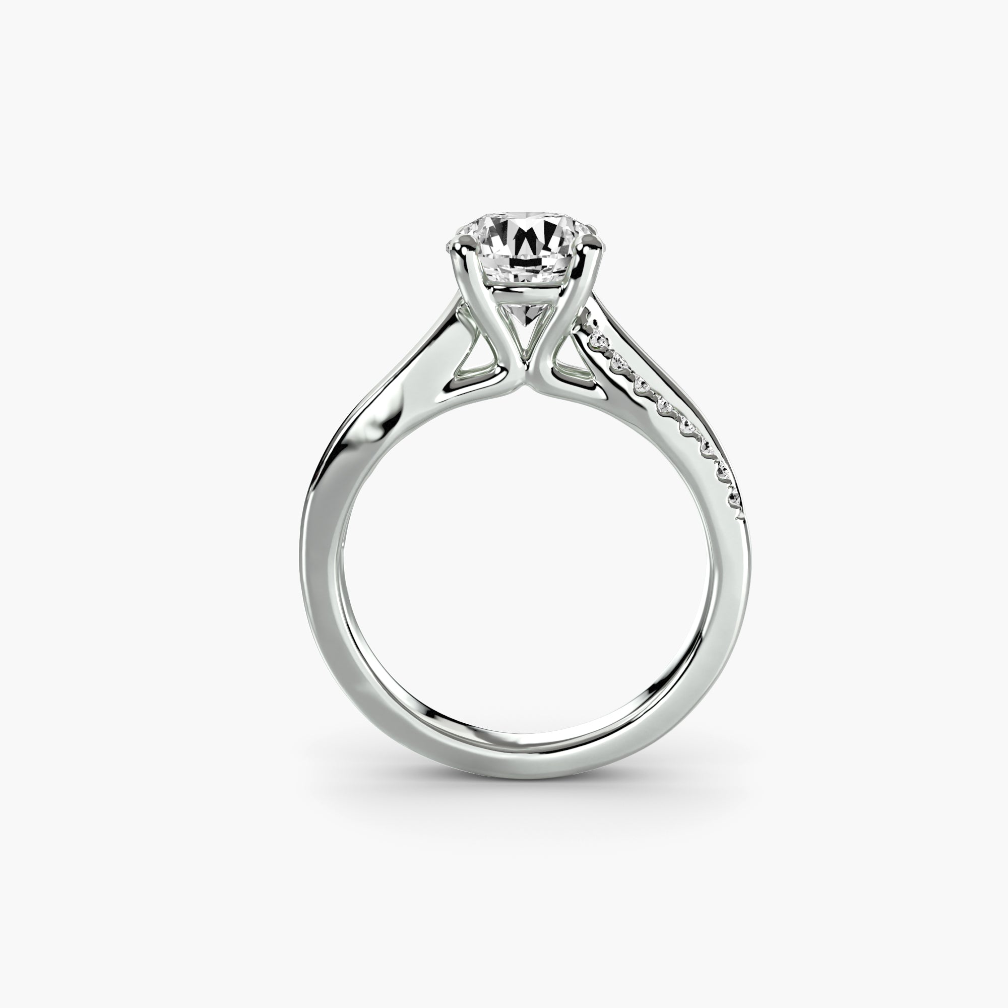 Pavé con Montura Dividida