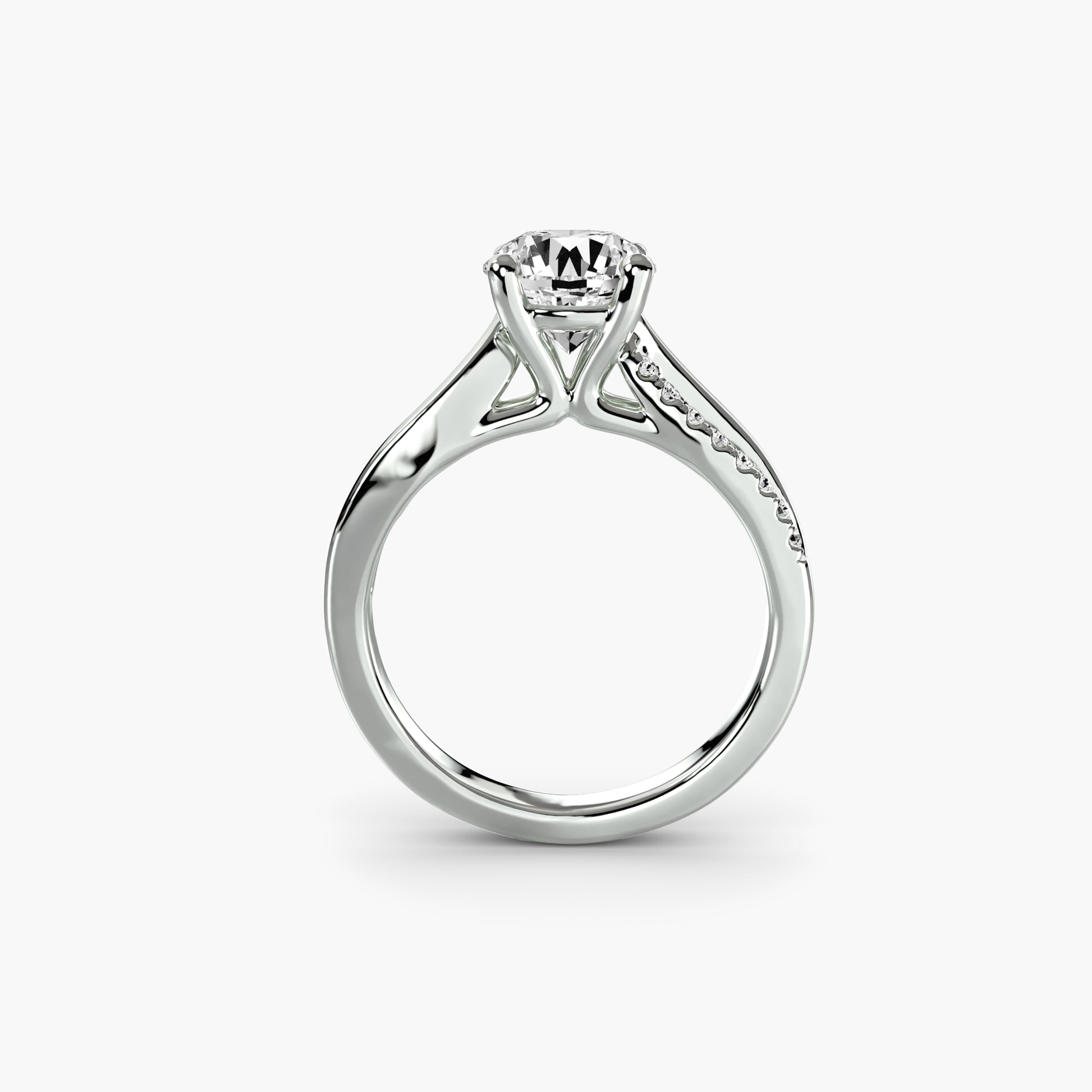 Pavé con Montura Dividida