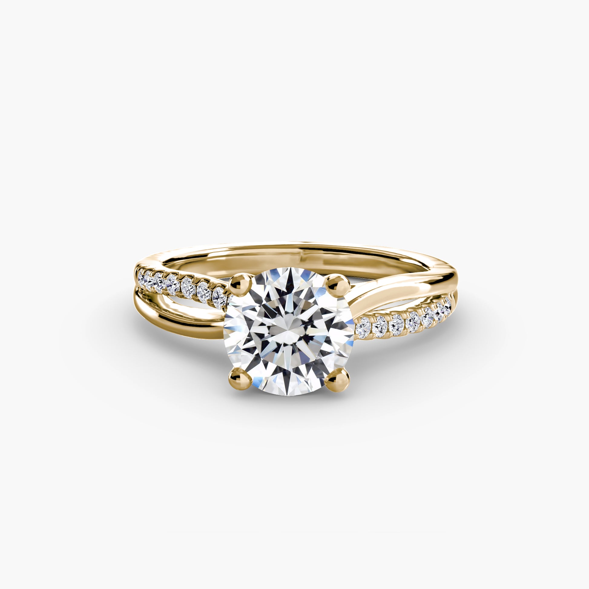 Pavé con Montura Dividida