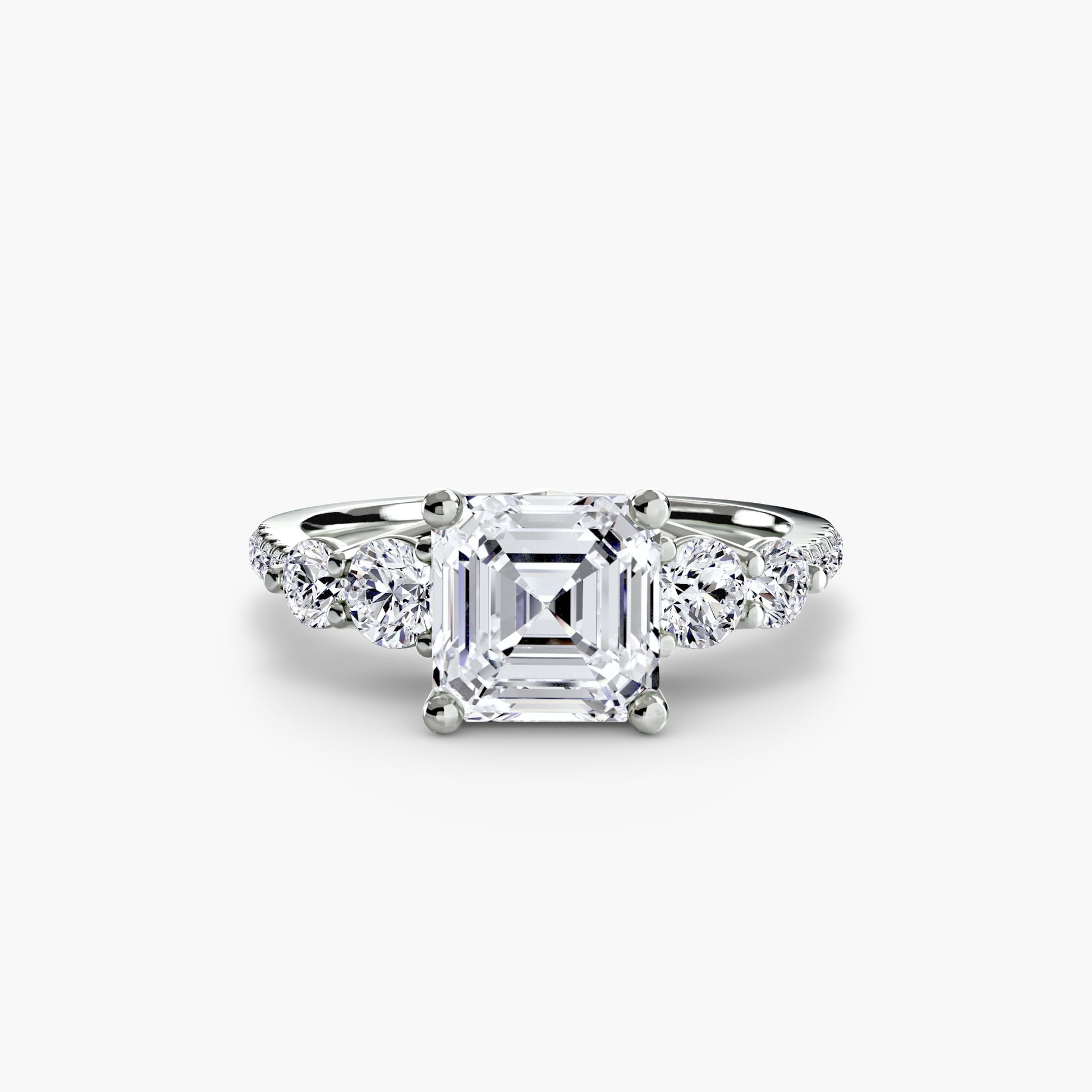 Cinco Piedras con Pavé