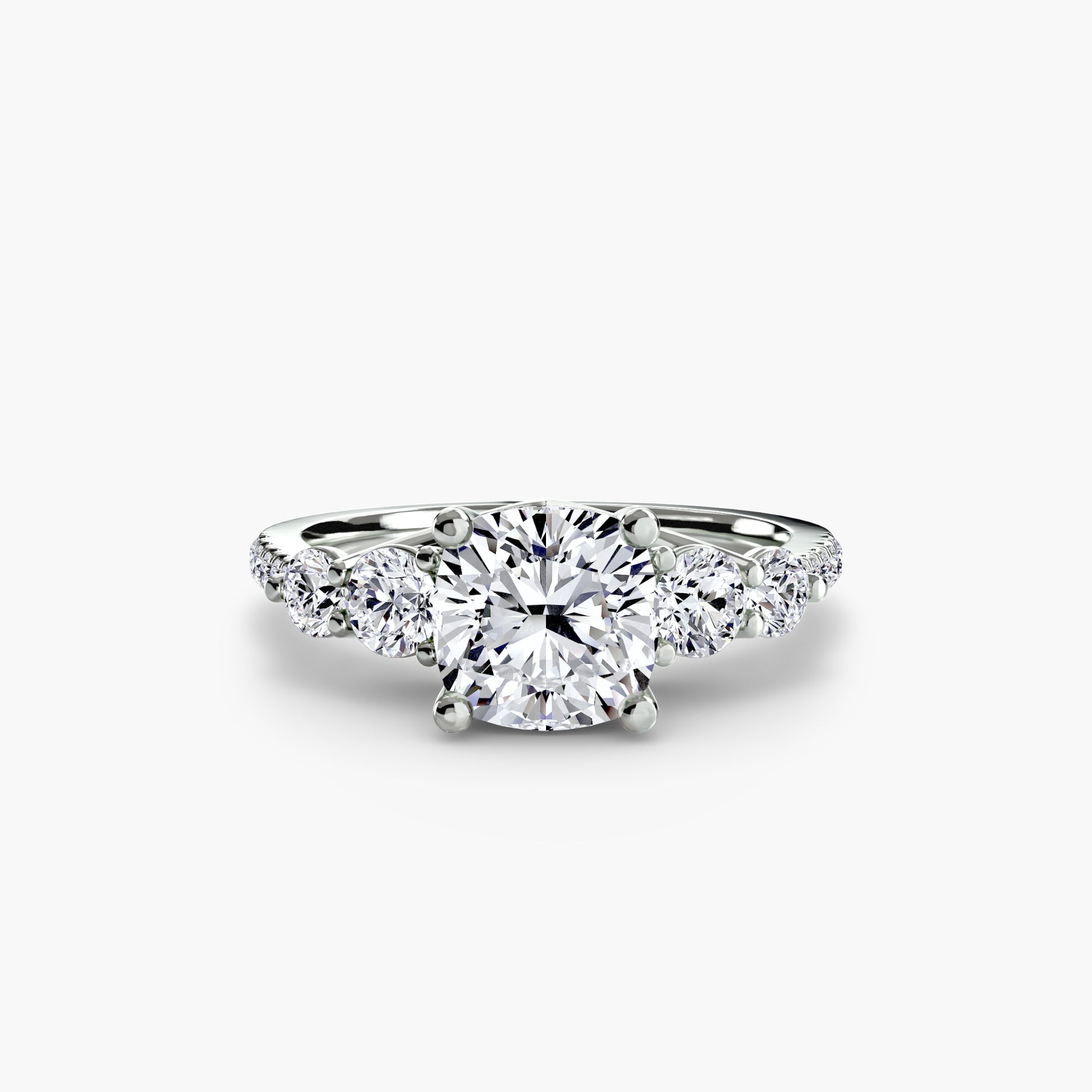 Cinco Piedras con Pavé