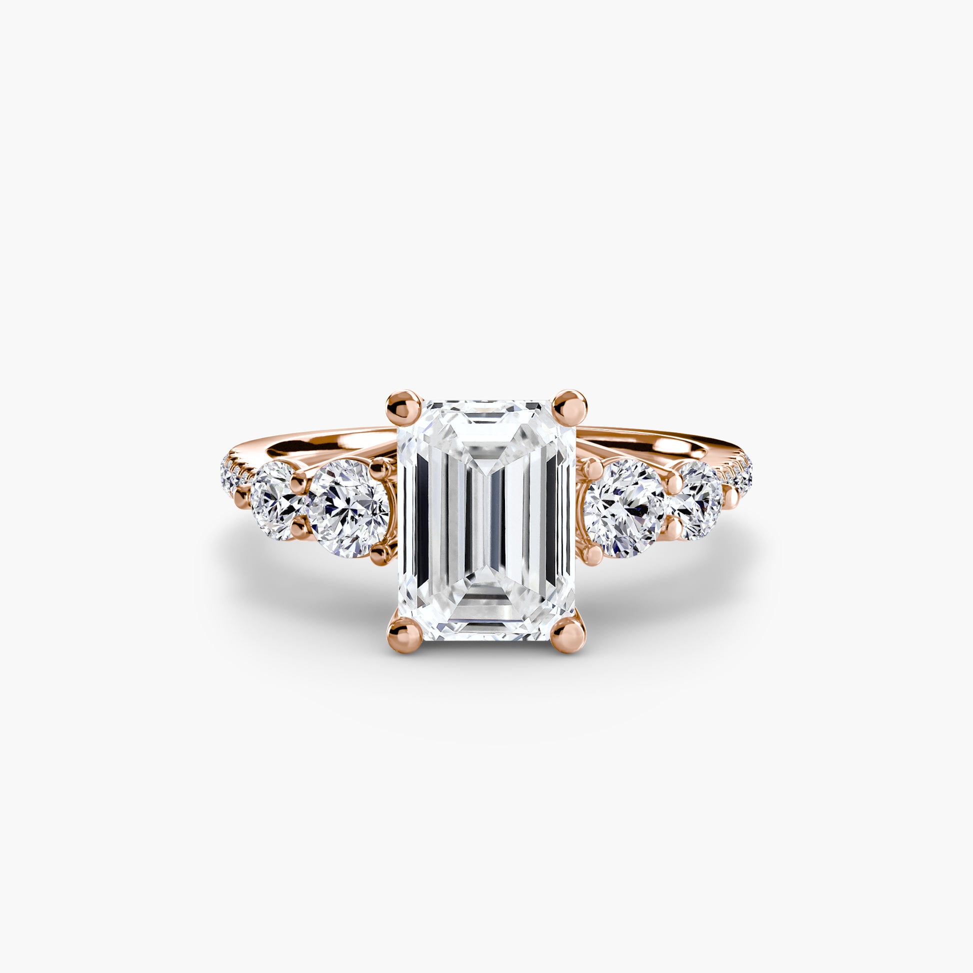 Cinco Piedras con Pavé
