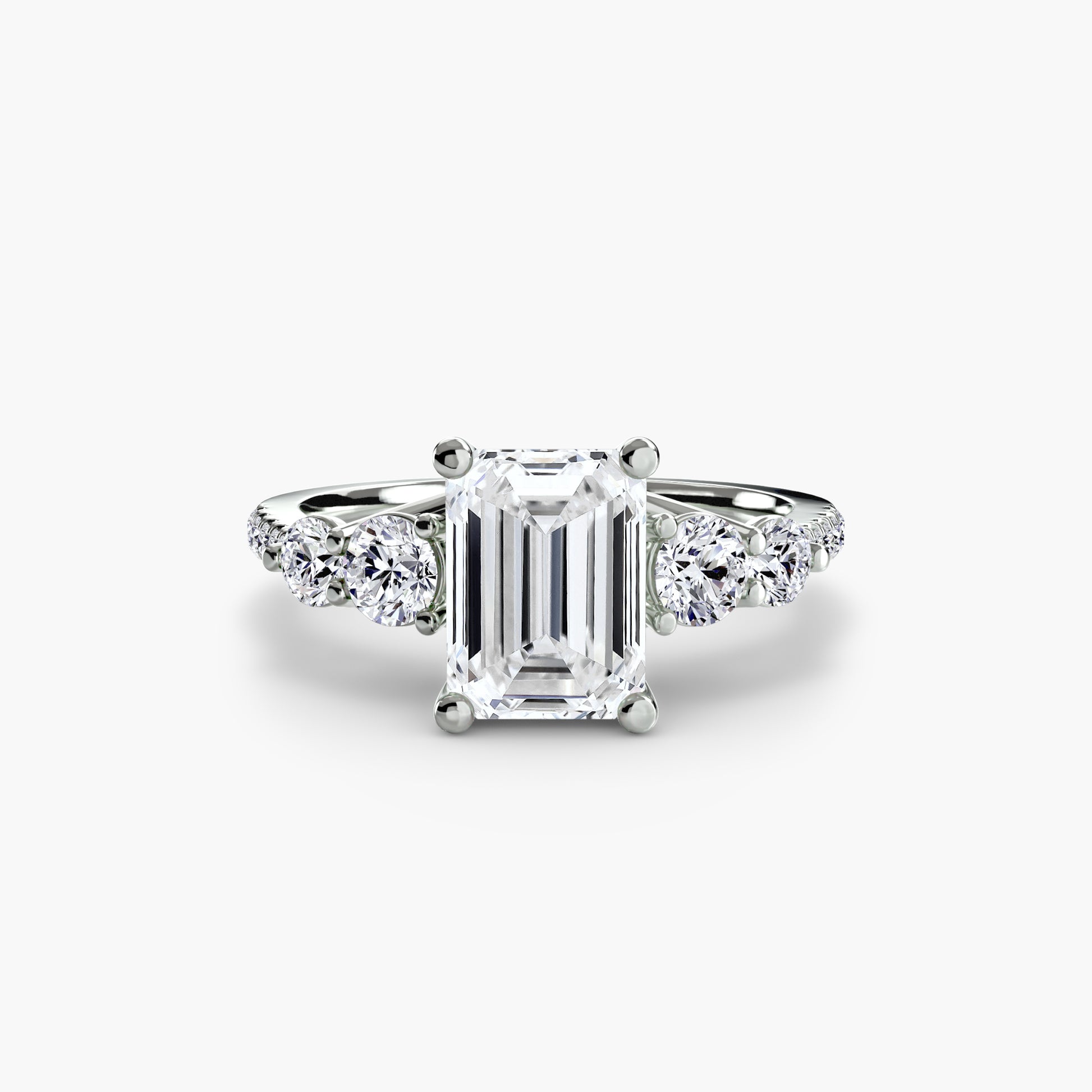Cinco Piedras con Pavé