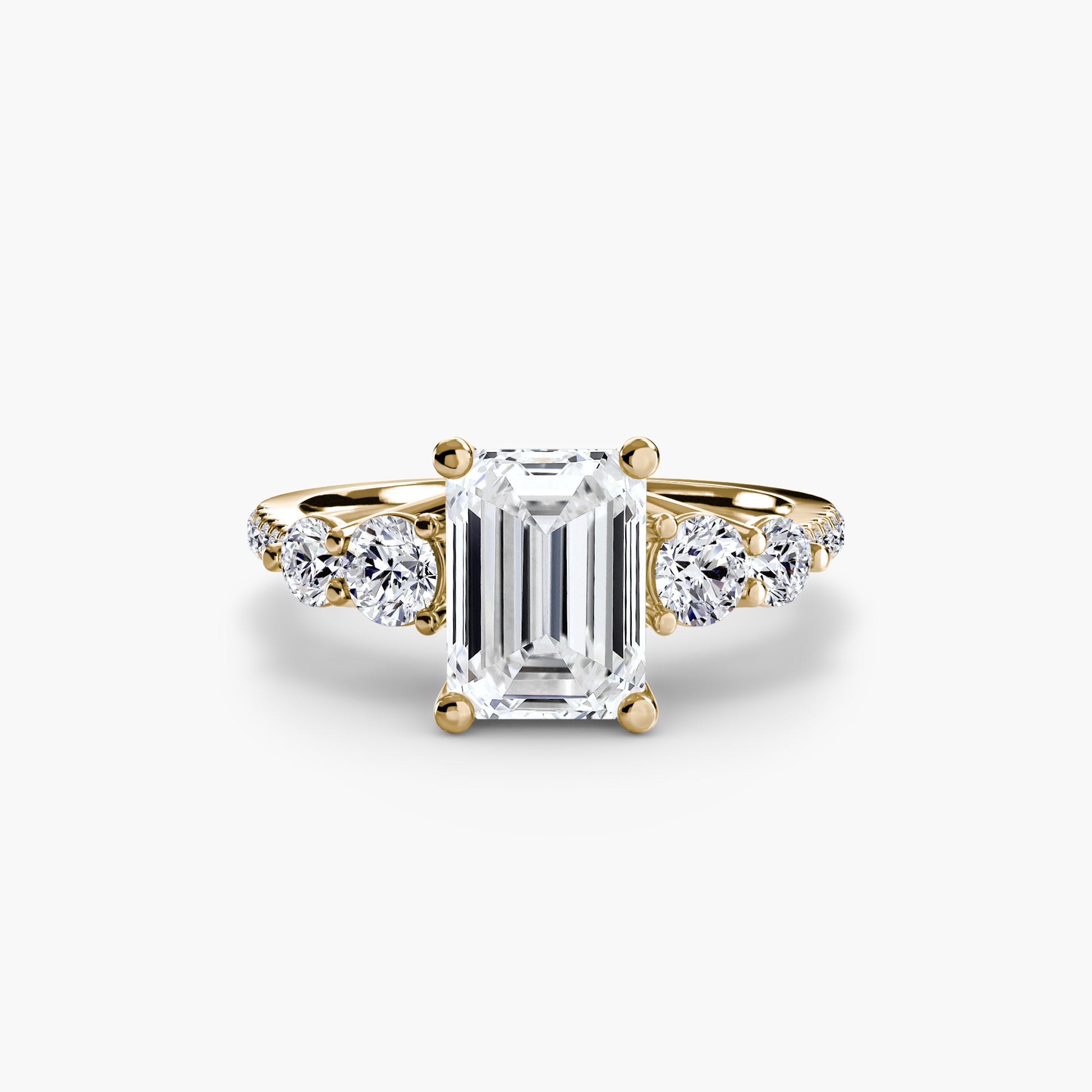 Cinco Piedras con Pavé