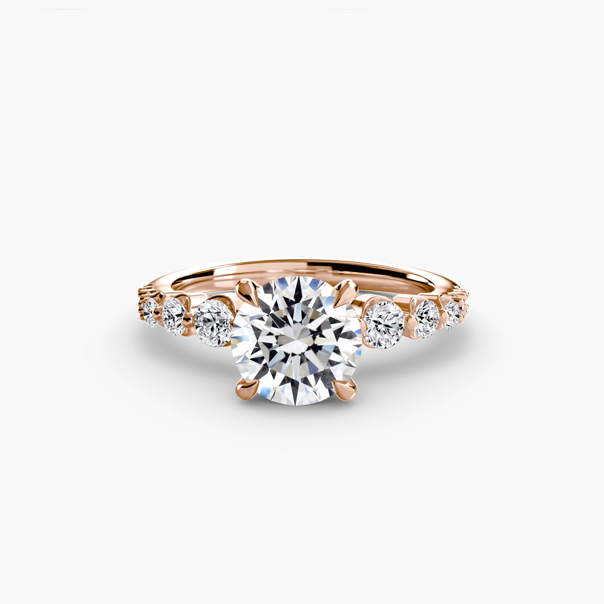Pavé y Halo Oculto Gradual