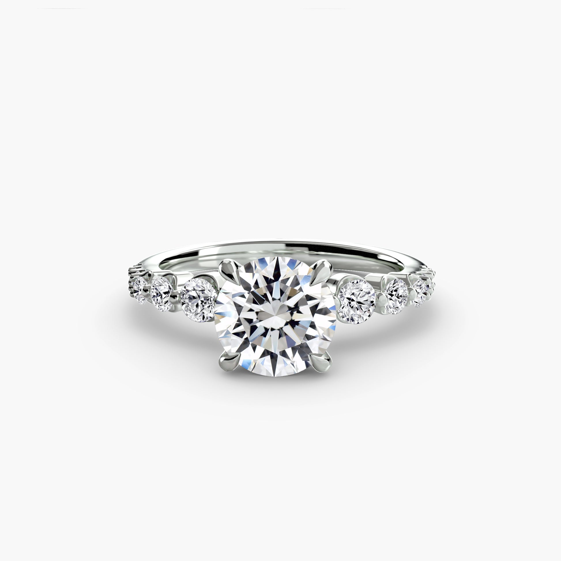 Pavé y Halo Oculto Gradual