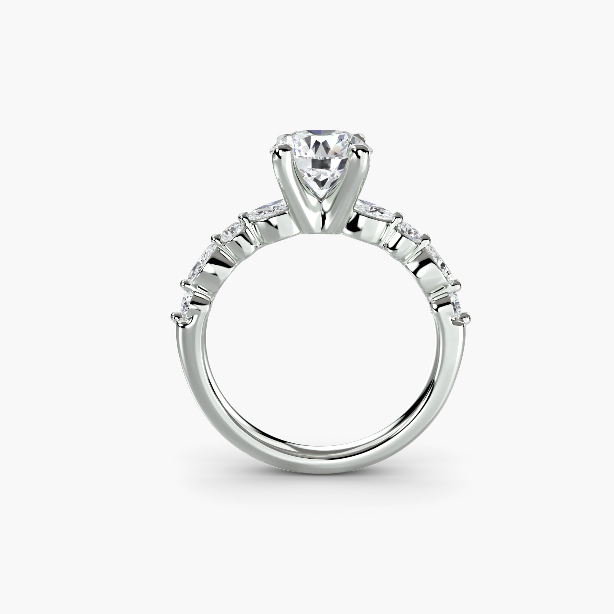 Solitario Pavé Versailles